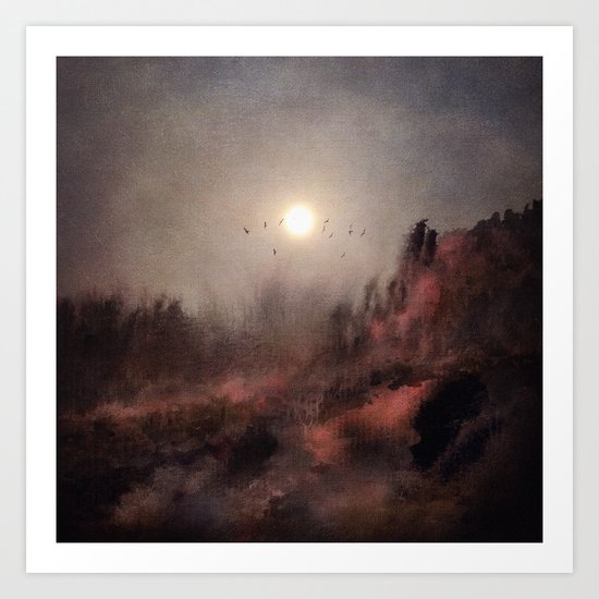 Calling The Sun c.o. Art Print