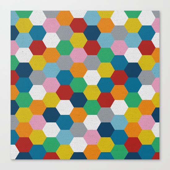 Honeycomb 3 Canvas Print