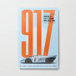 917 Tribute Metal Print