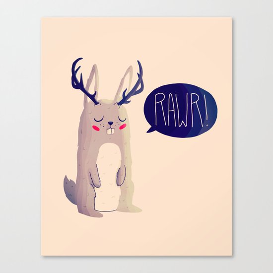 Fearsome Critter Canvas Print