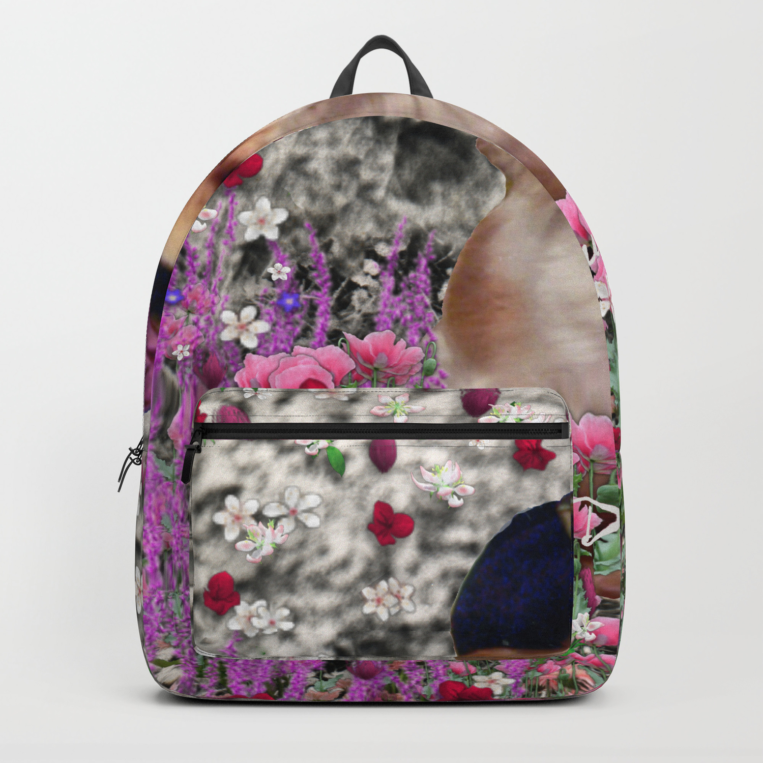 purple dog backpack