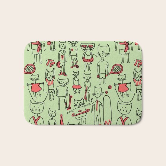 les sports Bath Mat