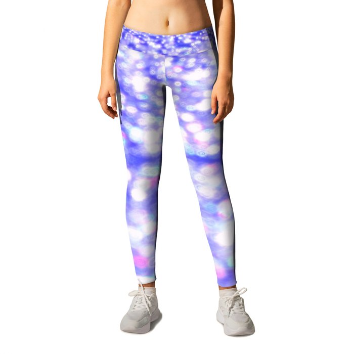 Periwinkle Glitter Sparkle Leggings by Whimsy Romance & Fun by ...