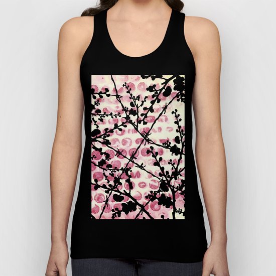 Barbed Flowers Unisex Tank Top