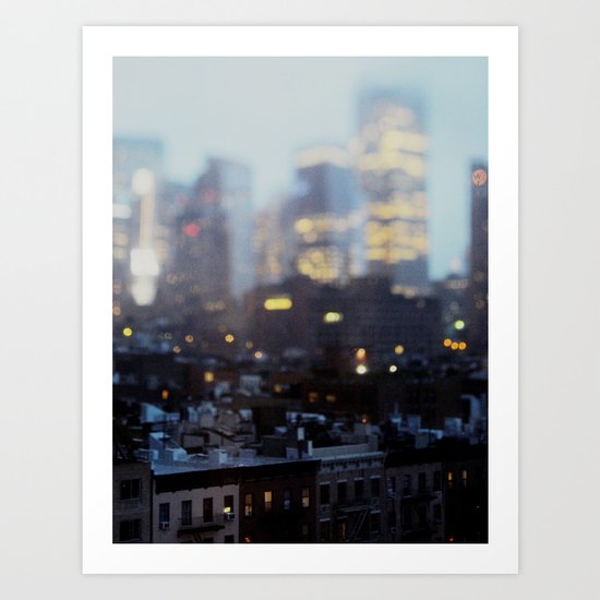 Big City Little Stories. Art Print
