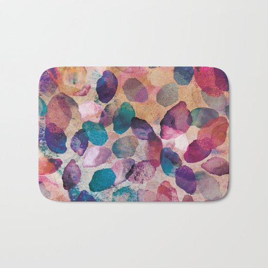 Dazed Crystals Bath Mat