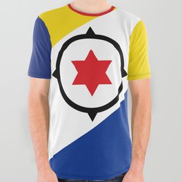 Bonaire flag All Over Graphic Tee