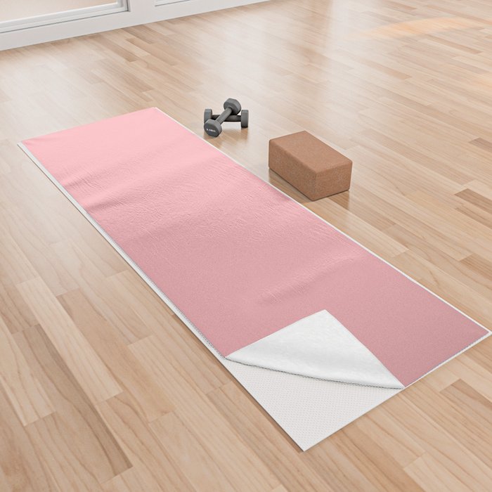 Brain Pink Yoga Towel