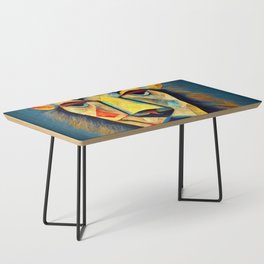 Abstract Lion Head Coffee Table