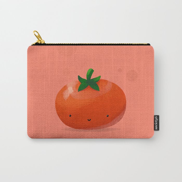 Happy Tomato Carry-All Pouch
