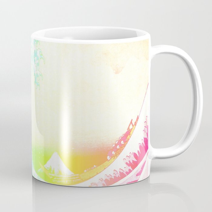 The Great Wave Rainbow Coffee Mug