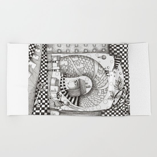 There will be Nonsense in it Beach Towel