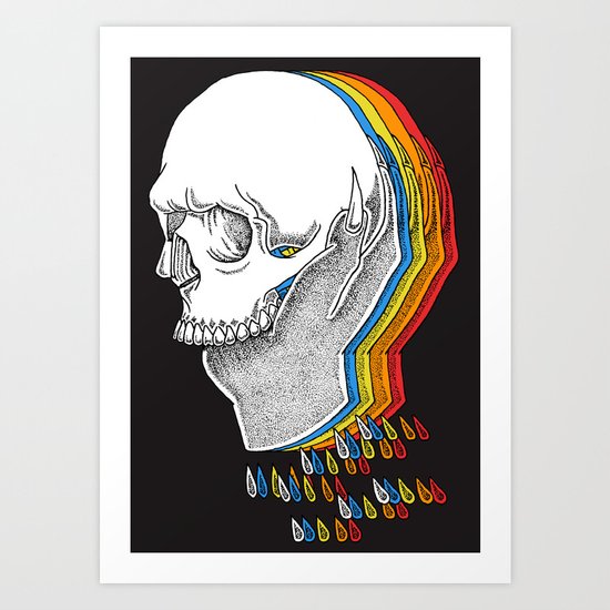 Spectrum Of Death Art Print