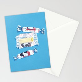 White Rabbit Candy 2 Stationery Card