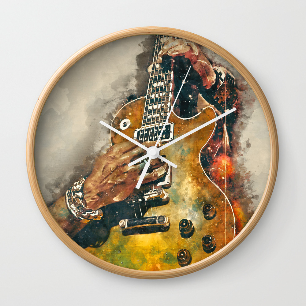 Slash S Electric Guitar Guitar Wall Art Studio Decor Music Room