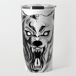 Werewolf Head Travel Mug