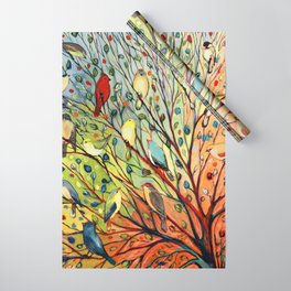 27 Birds Wrapping Paper