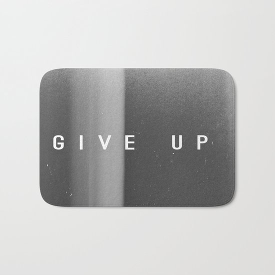 Give Up Bath Mat
