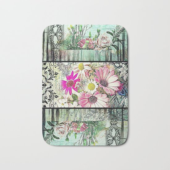 Tower of Flowers Bath Mat