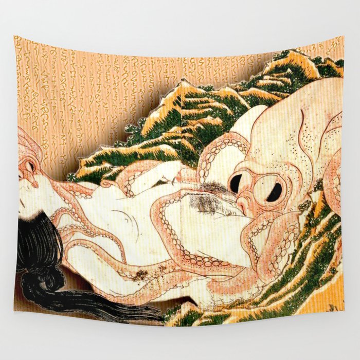 Hokusai tapestry shop