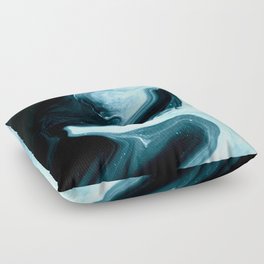 Spirits floating in the universe. Floor Pillow