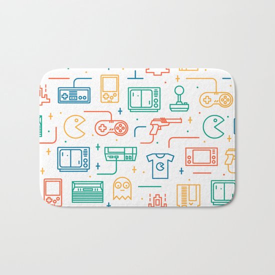 Pac Man Bath Mat