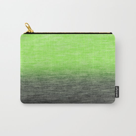 Ombre Lime Carry-All Pouch