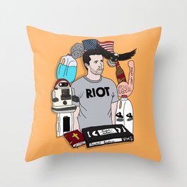 Mac Throw Pillow