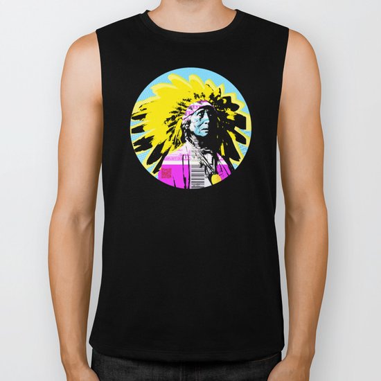 Indian Pop 12 Biker Tank