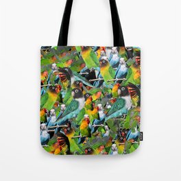 Lovebirds Tote Bag