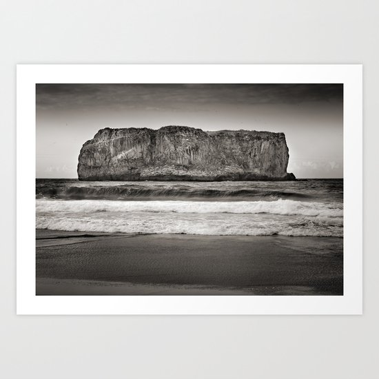 Andrin beach Art Print