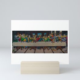 "The Last Supper Trombone Choir" by Jen Hinkle Mini Art Print