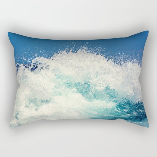 Water Splash Rectangular Pillow