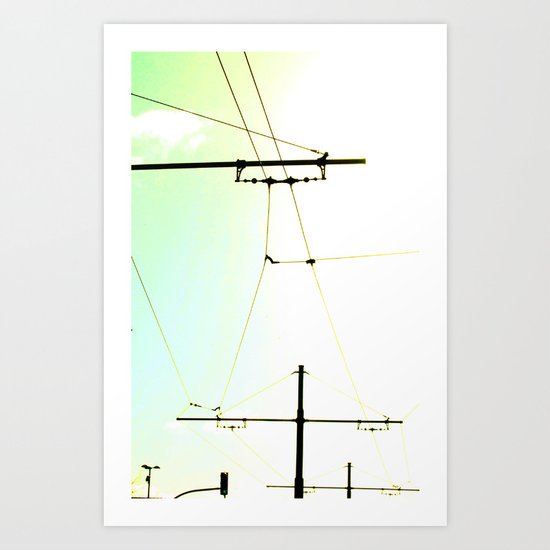 connected Art Print
