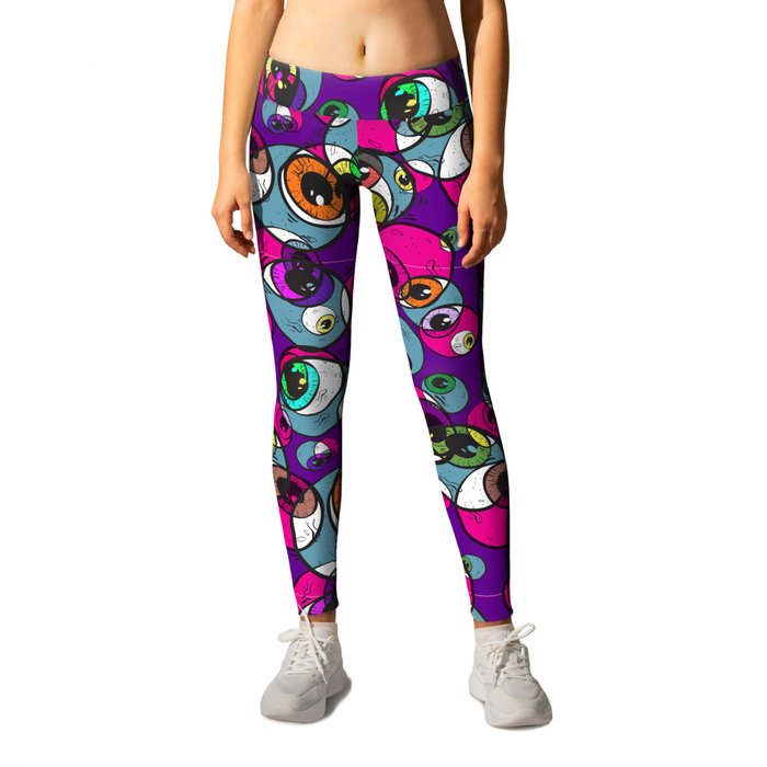 Psychedelic Eye Balls Leggings