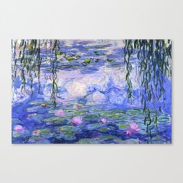 Claude Monet Water Lilies Canvas Print