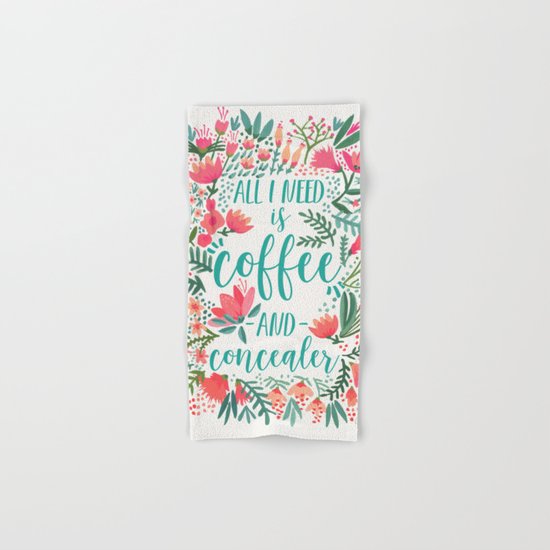 Coffee & Concealer – Juicy Palette Hand & Bath Towel