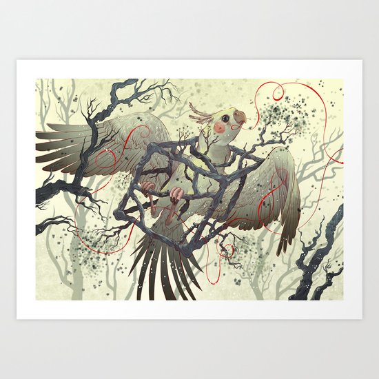 Artificial Habitat Art Print