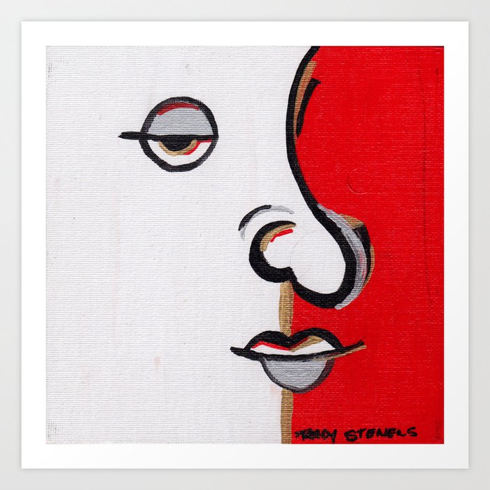 In the Red Art Print