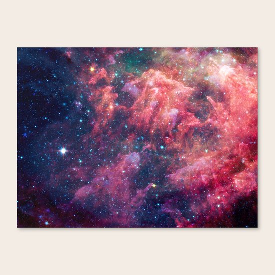 Space Nebula Canvas Print