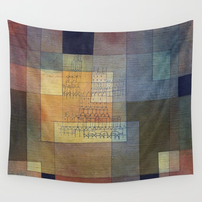 Polyphonic Architecture Wall Tapestry