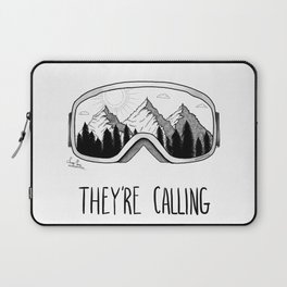 The Mountains Are Calling Laptop Sleeve