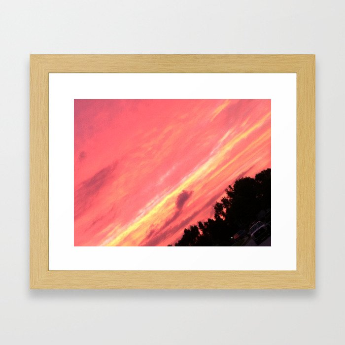 Sunset Framed Art Print