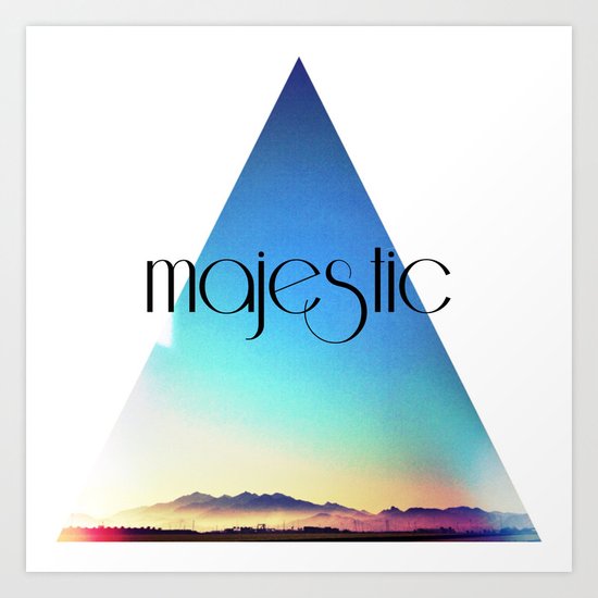 majestic Art Print