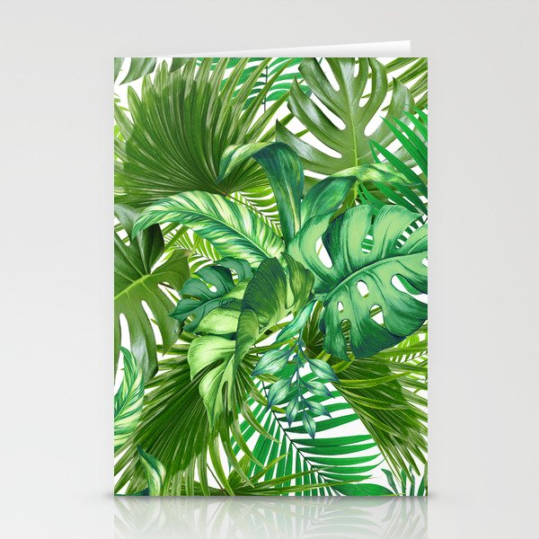 green tropic Stationery Cards