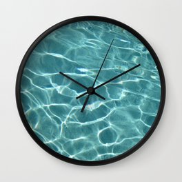 Sarasota Waves Wall Clock