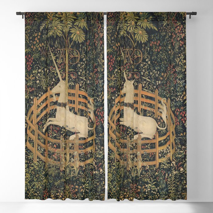 The unicorn in clearance captivity tapestry reproduction