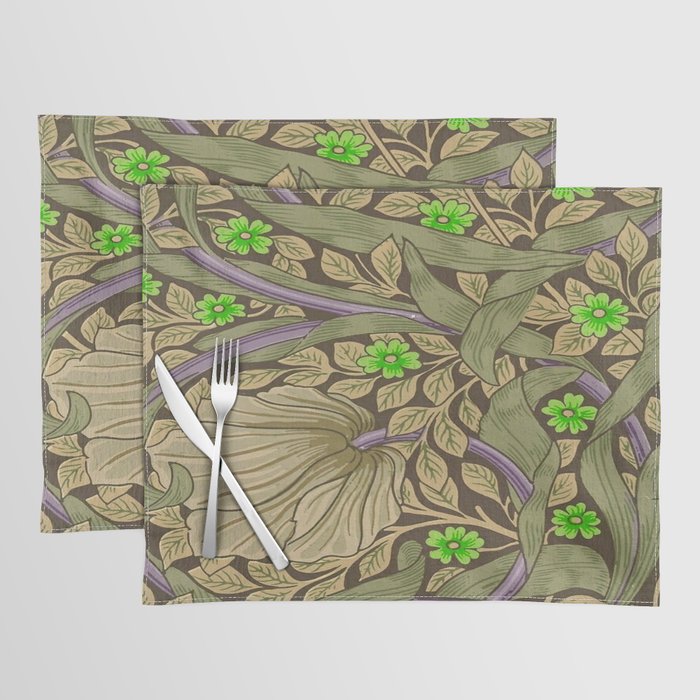 William Morris Pimpernel,New color, William Morris floral design
