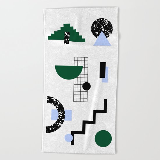 Time Beach Towel
