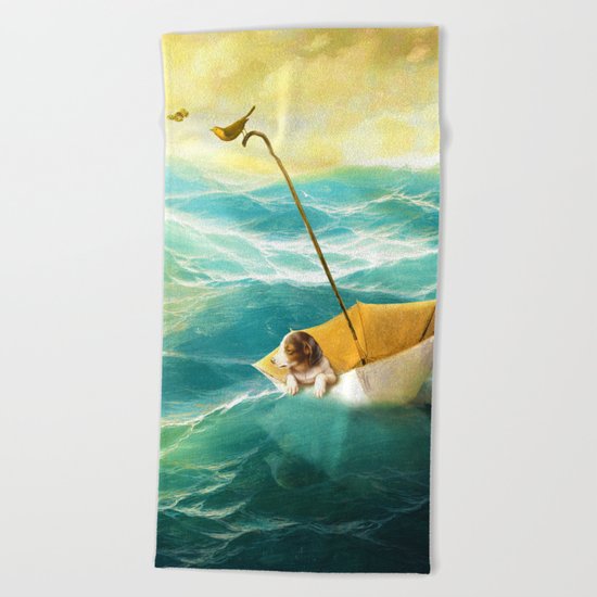 Drifting Away Beach Towel